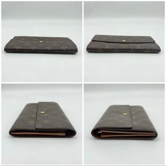 LOUIS vuitton Monogram Pochette Porte Credit Wallet - Picture 9 of 16